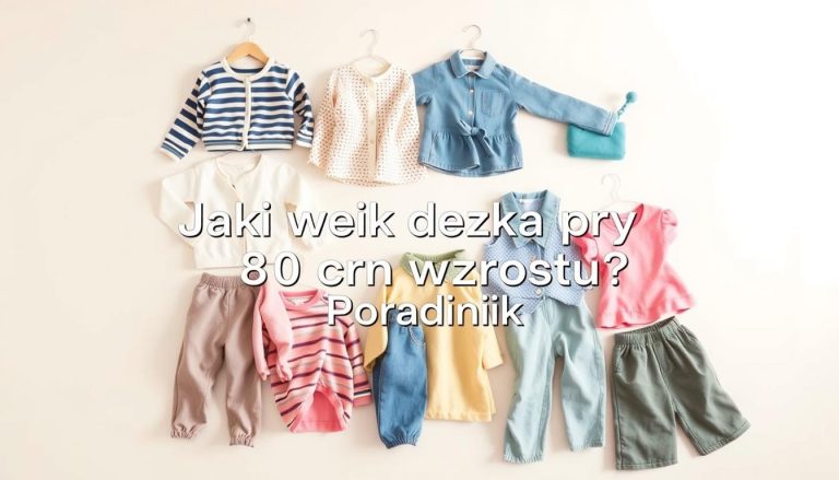 80 cm jaki wiek dziecka