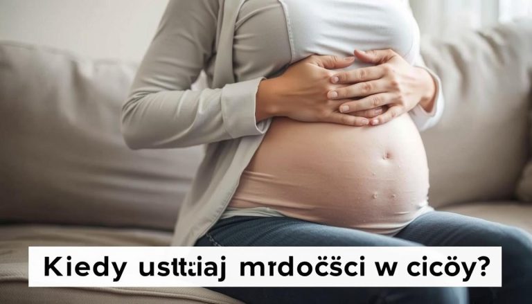 do kiedy mdłości w ciąży